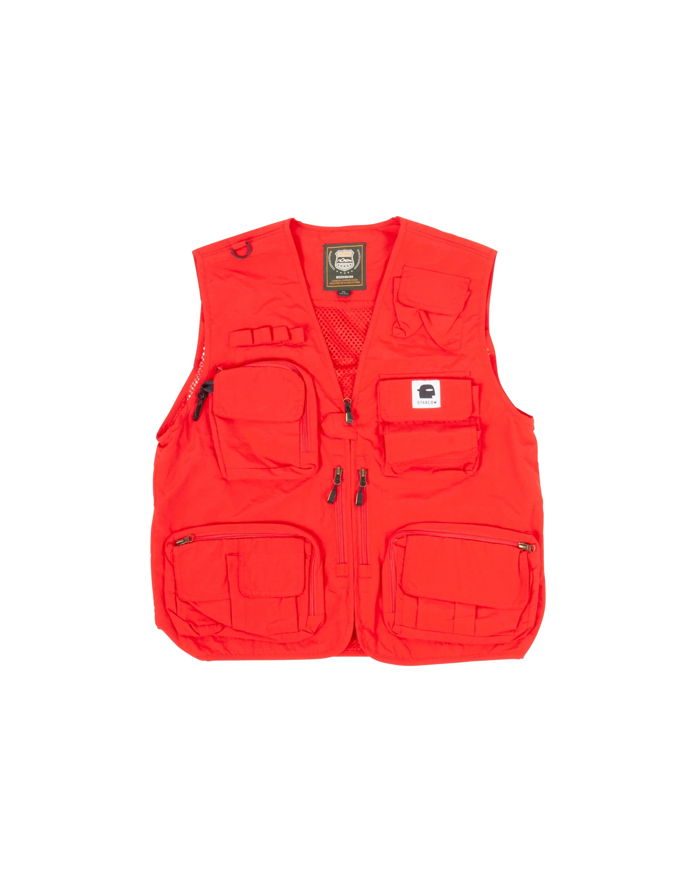Gilet Multipoches Red