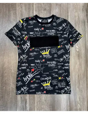 Teeshirt Plata o plomo Noir — photo 2