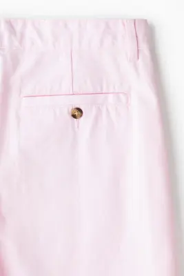 Short chino Relaxed Fit - Rose clair — photo 4
