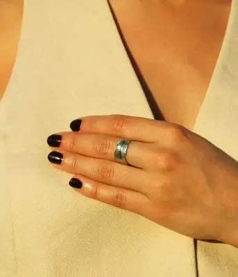 Caprice Paris – Créateur Bague Heka Argent — photo 3