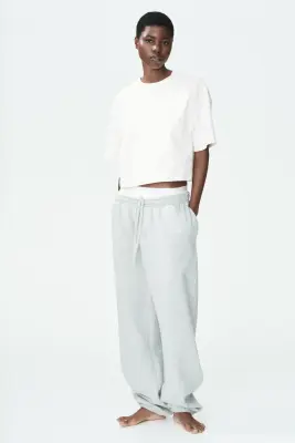 T-shirt boxy - Blanc — photo 2