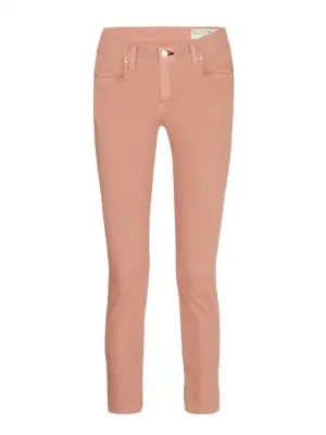 Jean skinny slim fit en coton stretch rose pêche Px boutique 160€ Taille 34/36 — photo 1