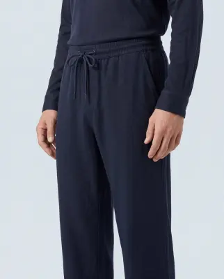 Pantalon Marine en Coton / Lin — photo 3