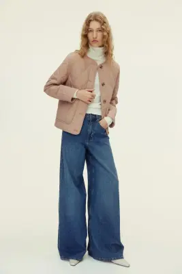 Veste matelassée - Beige — photo 1