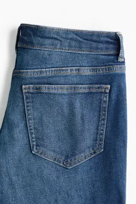 Flared Low Jeans - Bleu denim — photo 4