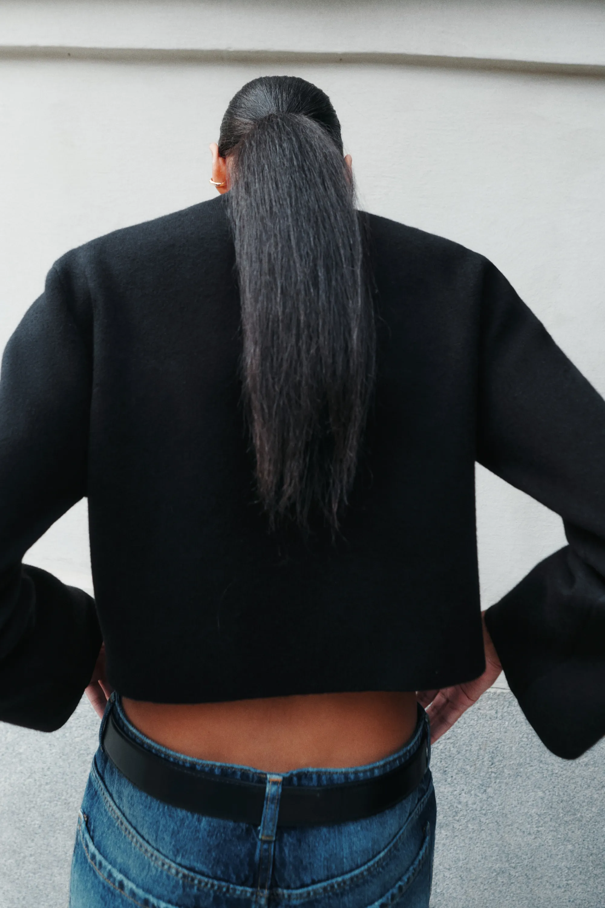 Gilet court - Noir
