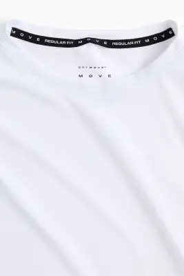 T-shirt de sport à manches longues DryMove™ - Blanc — photo 5