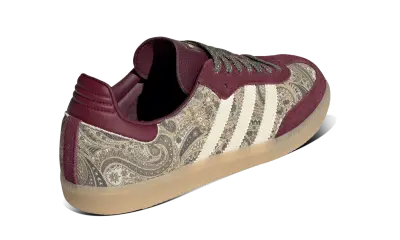 Adidas Samba OG Liberty London Maroon Warm Vanilla — photo 2