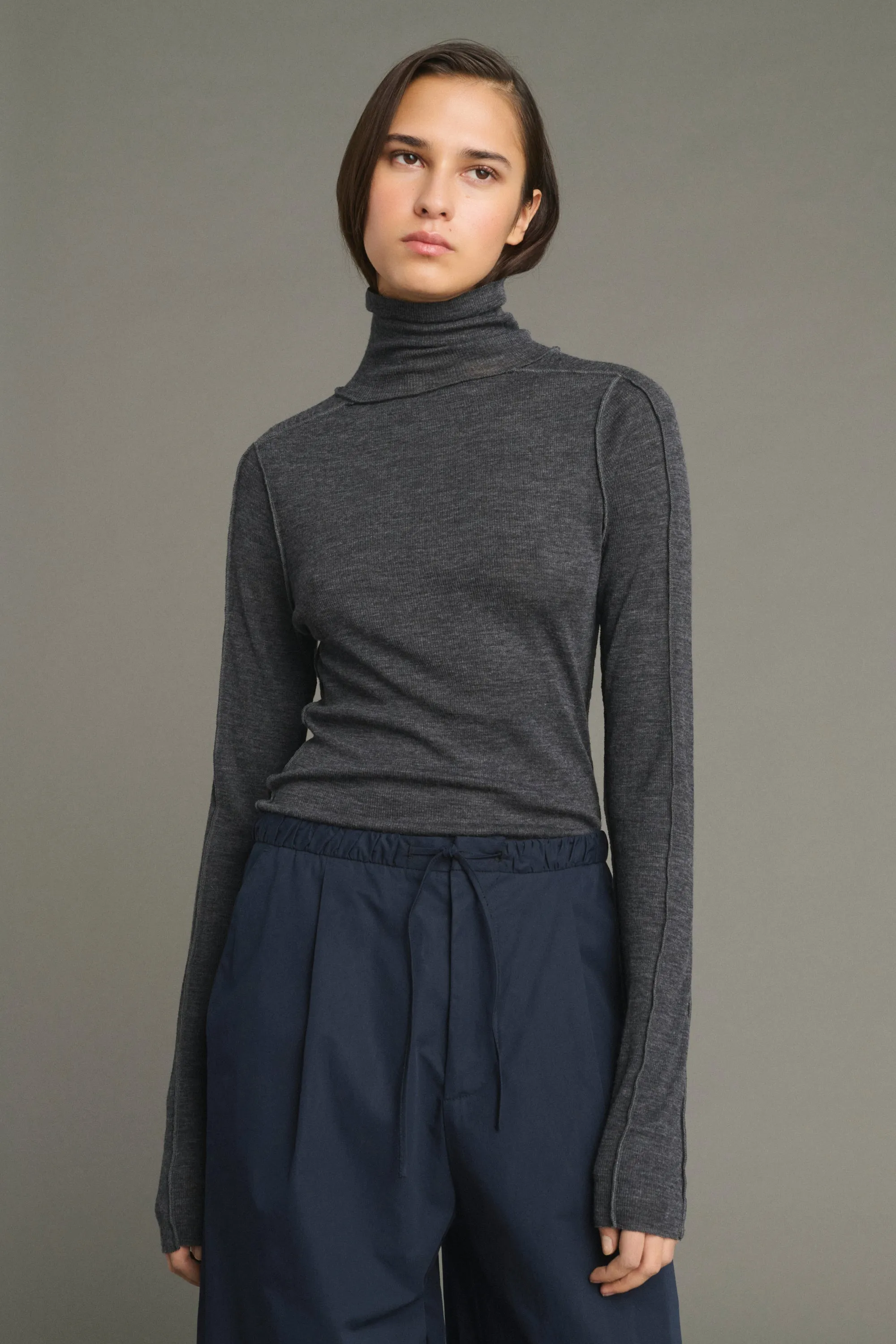 TEE-SHIRT LOIS GRIS ANTHRACITE