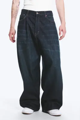 VOID JEAN BAGGY TAILLE BASSE - Bounty Blue - Bleu foncé — photo 1