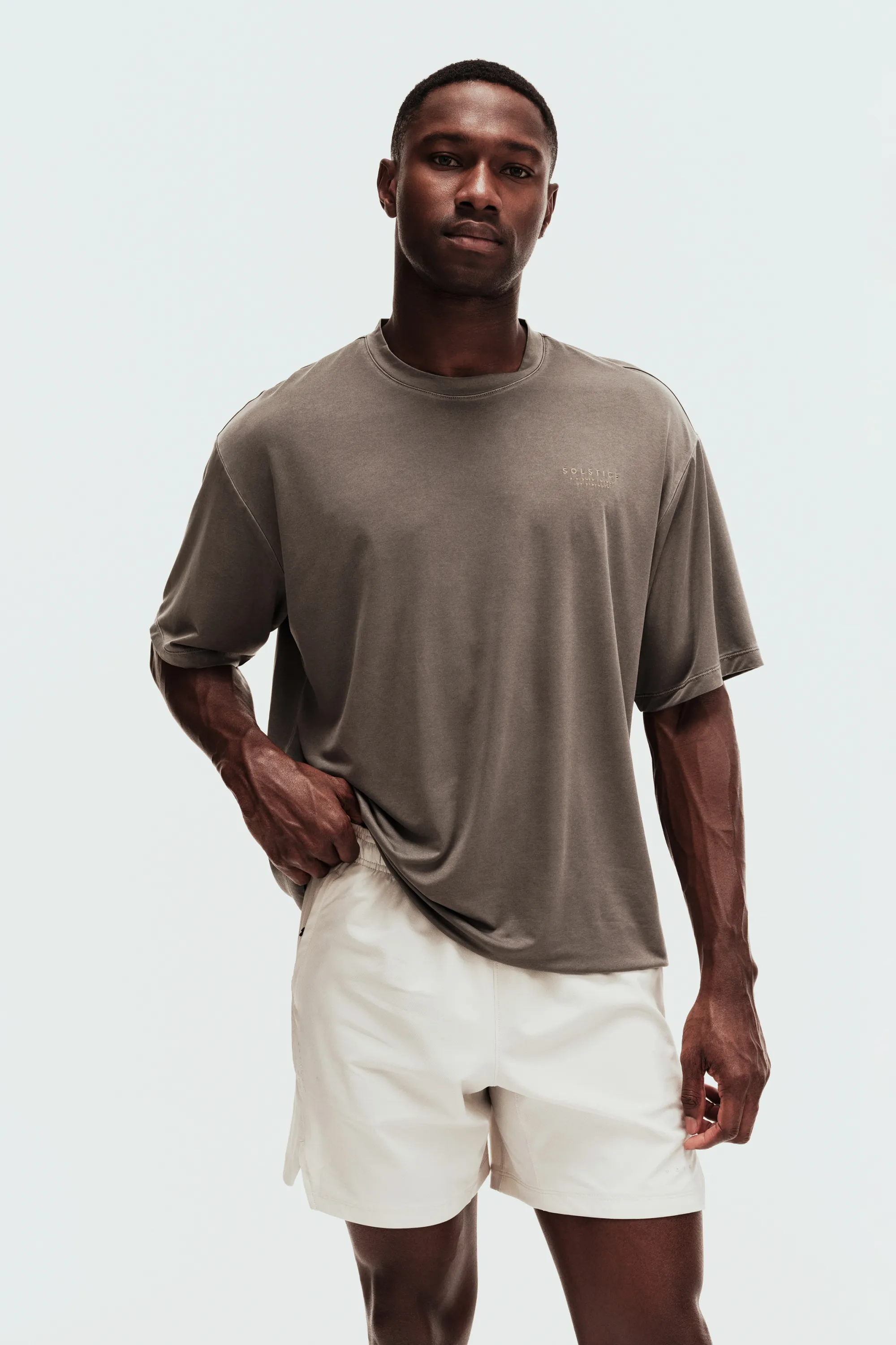 Short de sport DryMove™ - Écru
