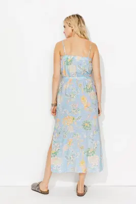 Robe midi imprimée Femme — photo 4
