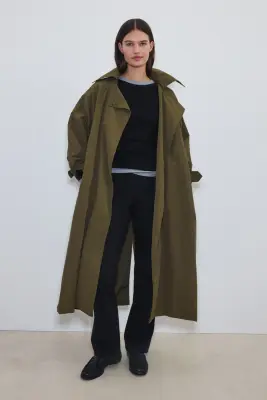 Pantalon évasé Four-way Stretch - Noir — photo 1