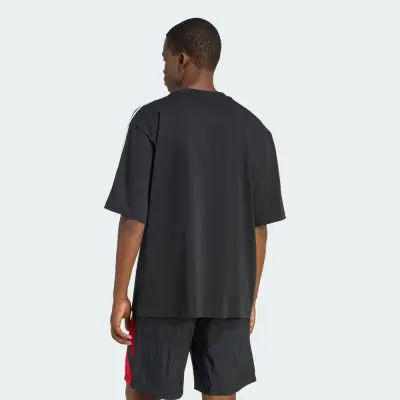 T-SHIRT OVERSIZE 3 BANDES ADICOLOR — photo 2
