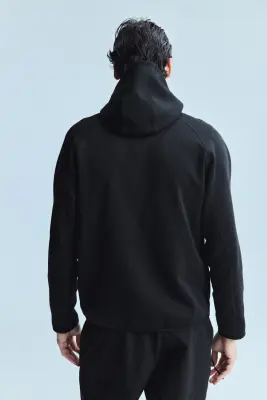 Hoodie de sport zippé DryMove™ - Noir — photo 3