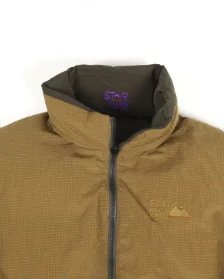 X Starcow Reversible Bubble Down Jacket Ripstop — photo 4