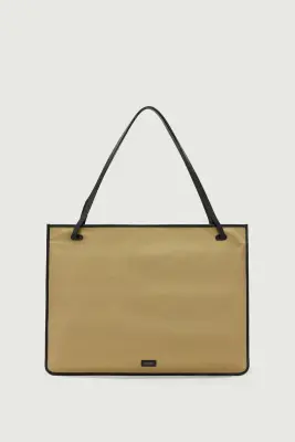 CABAS DARLA BEIGE/NOIR — photo 1