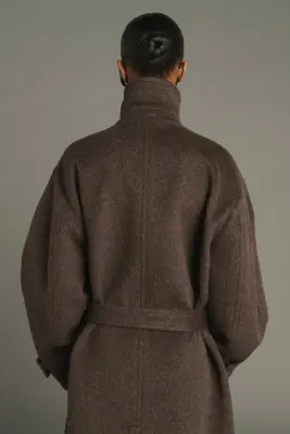 MANTEAU JULES MARRON — photo 4