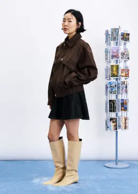 FrNch – Veste Foxton Chocolat — photo 2