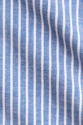 Chemise en oxford - Bleu clair/rayé — photo 4