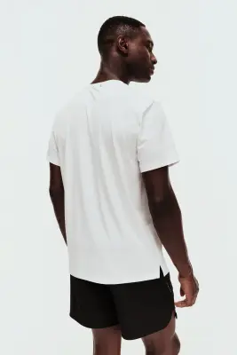 T-shirt de sport en mesh DryMove™ - Blanc — photo 2