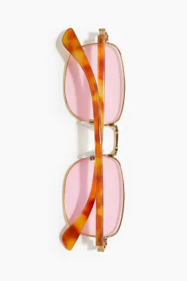 Lunettes de soleil - Orange/Tortoiseshell pattern — photo 2