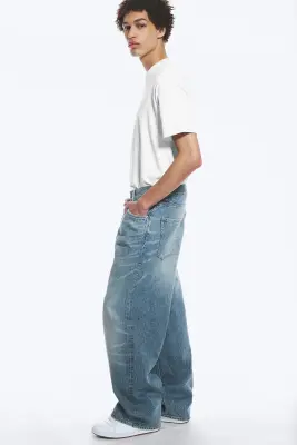 Jean baggy extra large Astro - Blue Stream — photo 2