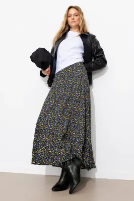 Jupe évasée imprimée Femme — photo 2