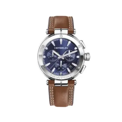 Montre Herbelin Newport Chrono pour Homme 37658AP15GD — photo 1