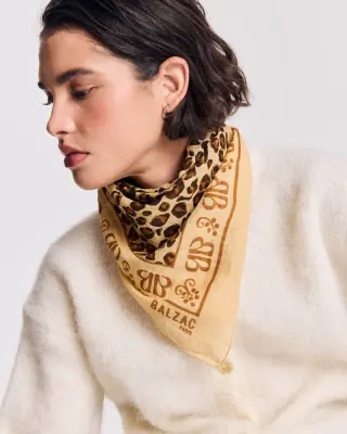 Foulard Johanna camel — photo 3