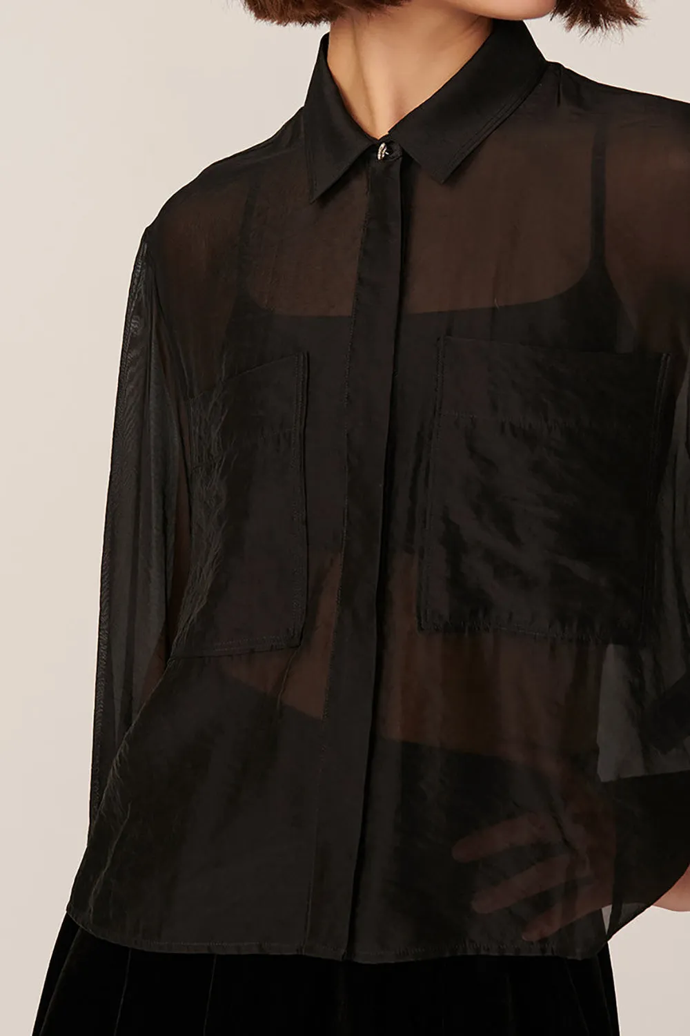 Chemise Sodisco Noir