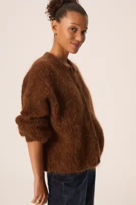 Gilet Alma Cognac Chiné — photo 5