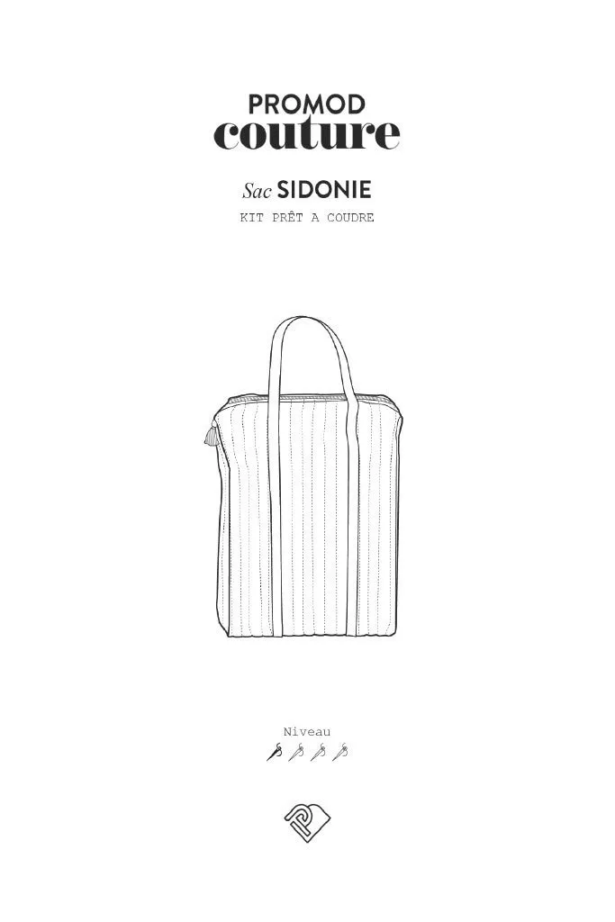 Patron pdf sac cabas SIDONIE