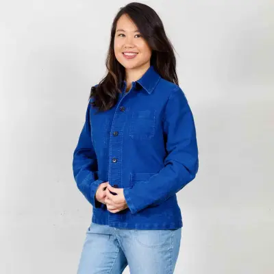 Veste femme workwear en moleskine 4M/4F — photo 1