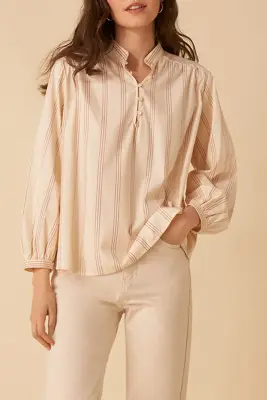 blouse sevigne rayure mimo — photo 1