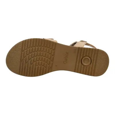 Sandales Gabor 62.741.30 Beige - Lacets Grande Pointure Femme — photo 4