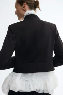 Veste courte - Noir — photo 3