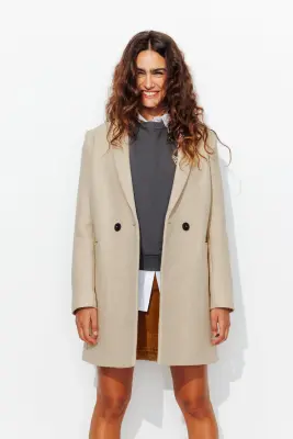 GISELE Manteau en laine Femme — photo 2