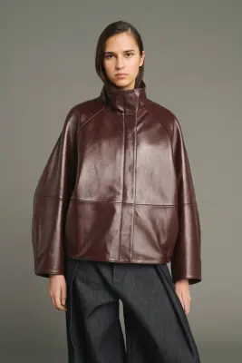 VESTE GAMMA BORDEAUX — photo 3