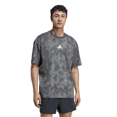 ADIDAS TEE SHIRT CAMO Noir Imprimé — photo 3