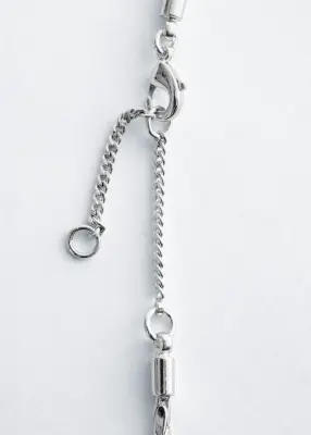 Collier à chaîne polie - Argenté — photo 2