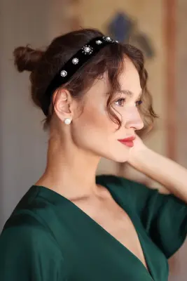 Britt Velvet Headband Gift — photo 5
