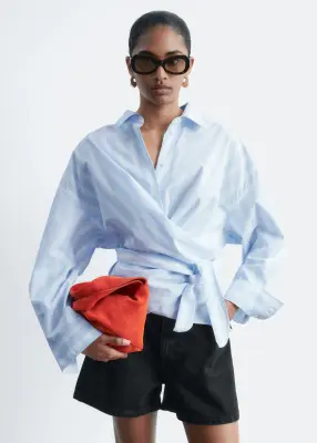 Chemise décontractée en jean - Noir — photo 3