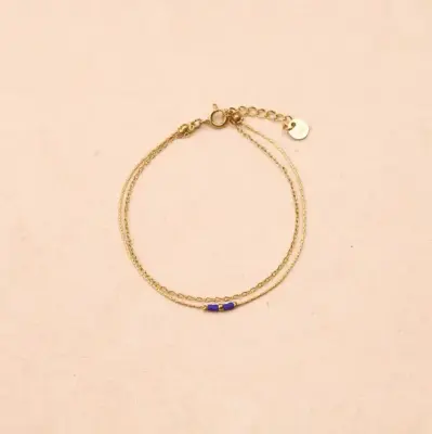 Bracelet double chaîne Elora — photo 4