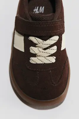 Sneakers barefoot - Marron foncé/color block — photo 2