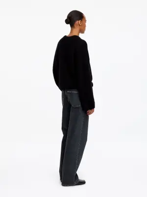 Jean ample CORAL - Bleu foncé — photo 2