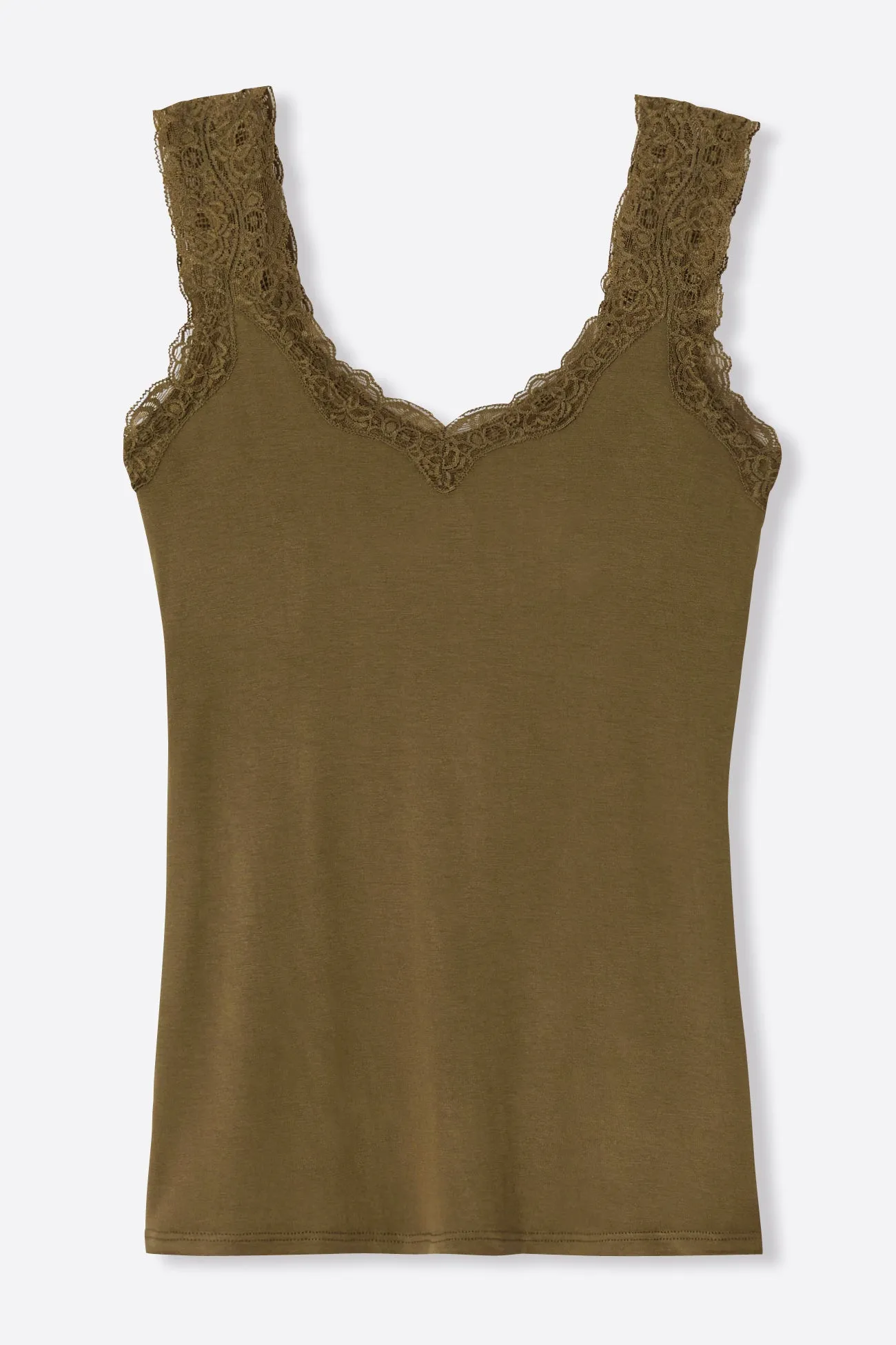 Top à bretelles dentelle Femme