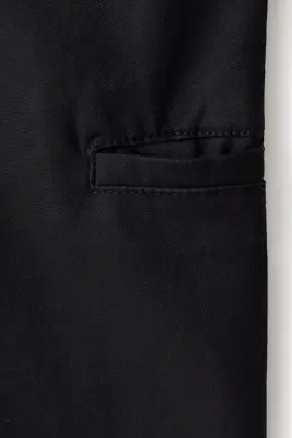 Chino Loose Fit en coton - Noir — photo 4