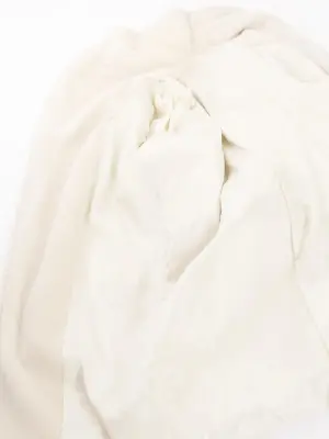 Manteau long oversized en alpaga blanc Prix boutique 2200€ Taille L — photo 5