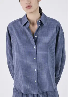 Nouveau ! MASSCOB Chemise Loie Indigo — photo 3